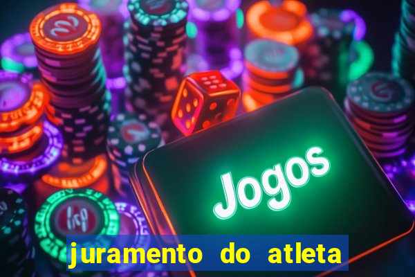 juramento do atleta jogos internos